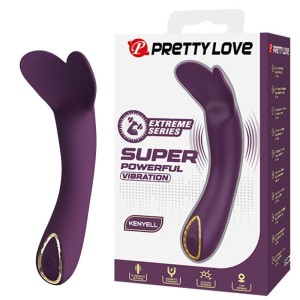 PRETTY LOVE - VIBRATEUR RECHARGEABLE KENYELL 10 FONCTIONS VIOLET
